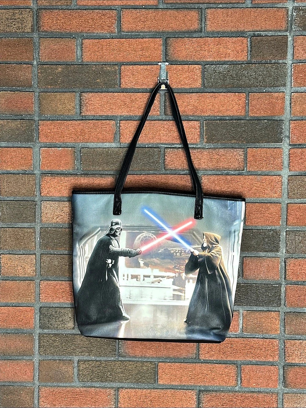 Loungefly Star Wars Tote Graphic Tote Black